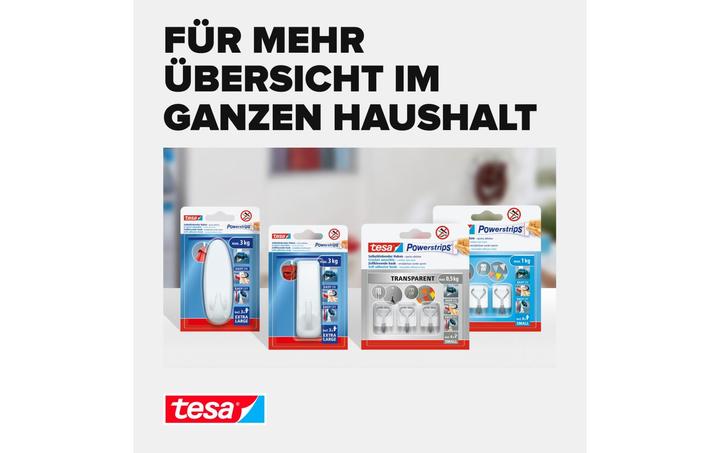 Productafbeelding tesa Powerstrips zelfklevende haken Small