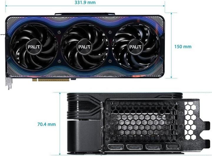 Produktbild XpertVision Palit RTX5070TI GameRock 16GB GDDR7 HDMI 3xDP (16 GB)