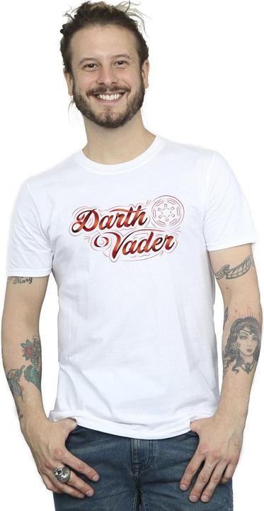 Image du produit Star Wars - T-shirt OBI-WAN KENOBI DARTH VADER RIBBON FONT - Homme (L)