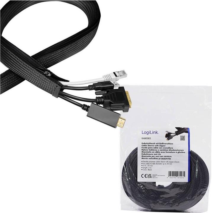 Actual product image LogiLink Cable conduit (Cable conduit, 500 cm)