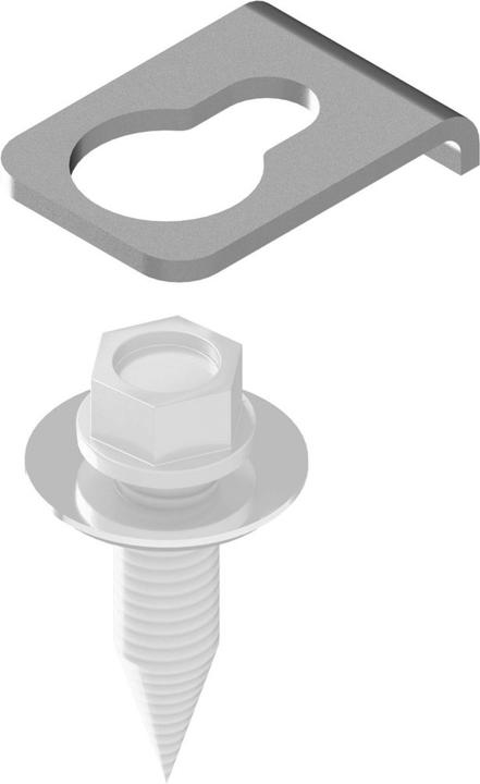 Image du produit SL Rack Tôle de compensation de potentiel pour toiture trapézoïdale (Accessoire)