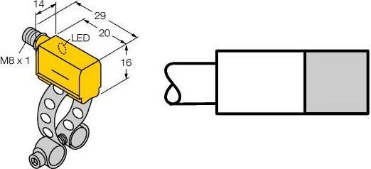 Actual product image Turck Magnetic field sensor BiM-PST-AP6X-V1131