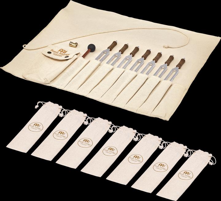 Produktbild Meinl Therapie Stimmgabel Rollup Chakra Set (Perkussion)