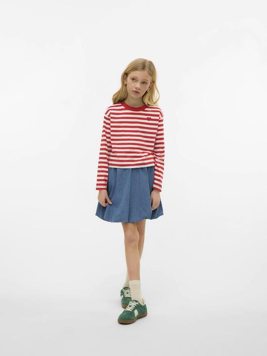 Image du produit Vero Moda Vmleila Stripe Ls Cropped Top Girl Noos (116)