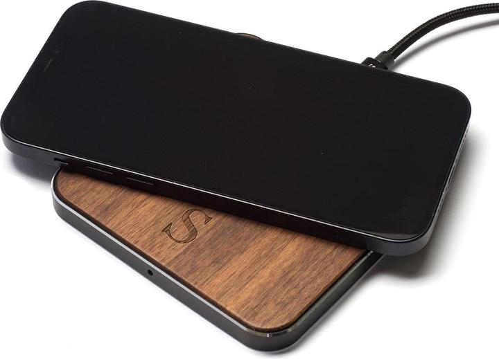 Produktbild Safari Selection Ladestation Wireless Charger dunkelbraun (10 W)