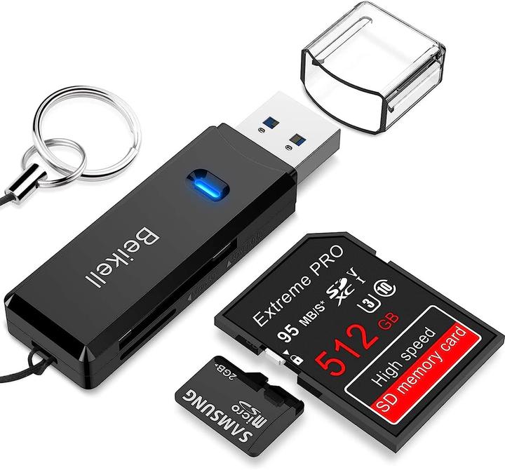 Beikell Card reader 2-in-1 MiniPro (USB 3.0)