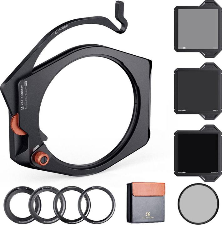 Produktbild K&F Concept Concept Filterkit Square X-Pro: Houder CPL ND1000