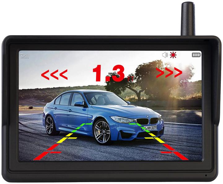 Actual product image Lescars Rückfahrkamera