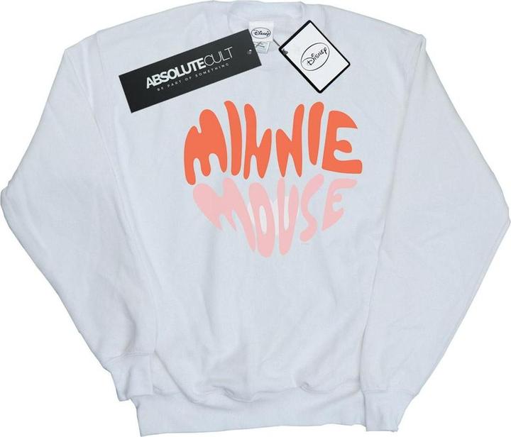 Disney Minnie Mouse Heart Shaped Sweatshirt (L)