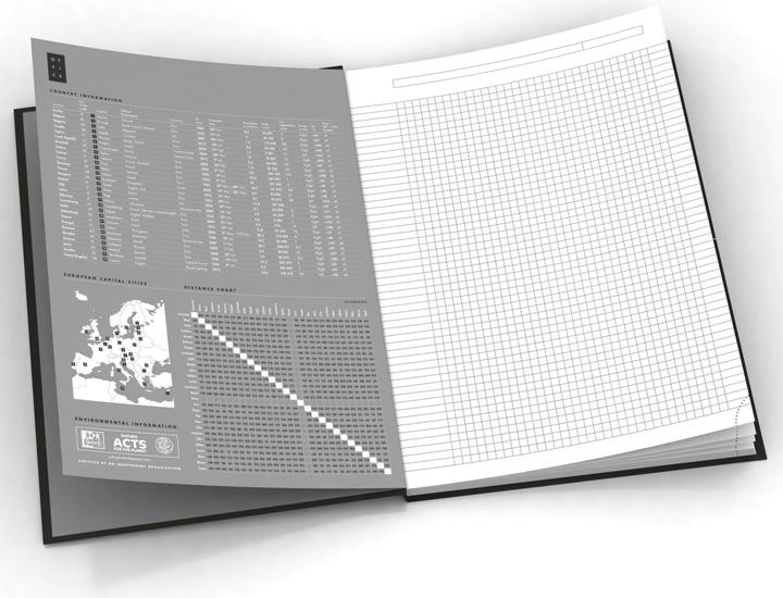 Actual product image Oxford Office (A4, Checked, Hardcover)