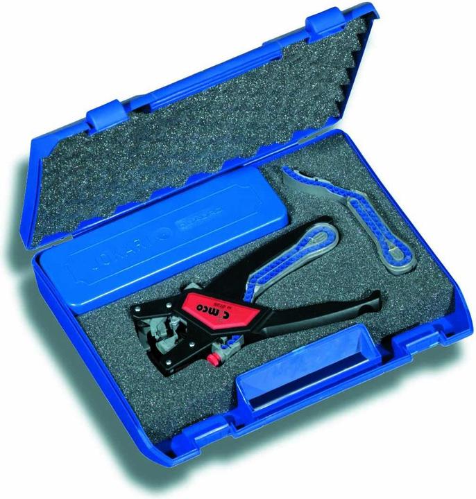 Produktbild Cimco Quadro Zange zum Schneiden, Abisolieren, Verdrillen, Crimpen im Koffer