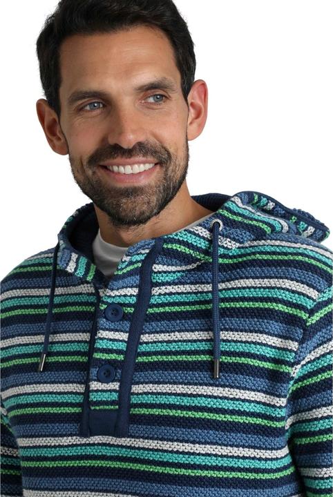 Produktbild Weird Fish Payson Kapuzenpullover Knopfhals (XL)