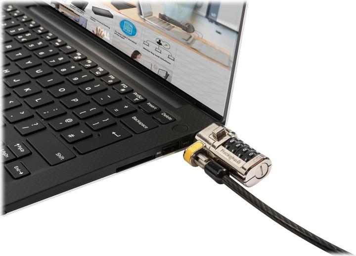 Image du produit Dell cable lock Black, Chrome 1.8 m