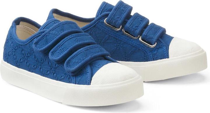 La Redoute Collections Flache Canvas-Sneakers mit Lochstickerei