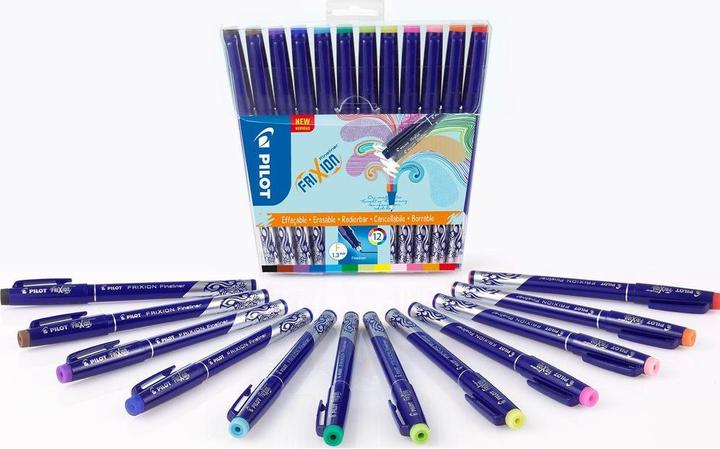 Image du produit Pilot FriXion Fineliner 12er Set (Multicolore, 12 x)