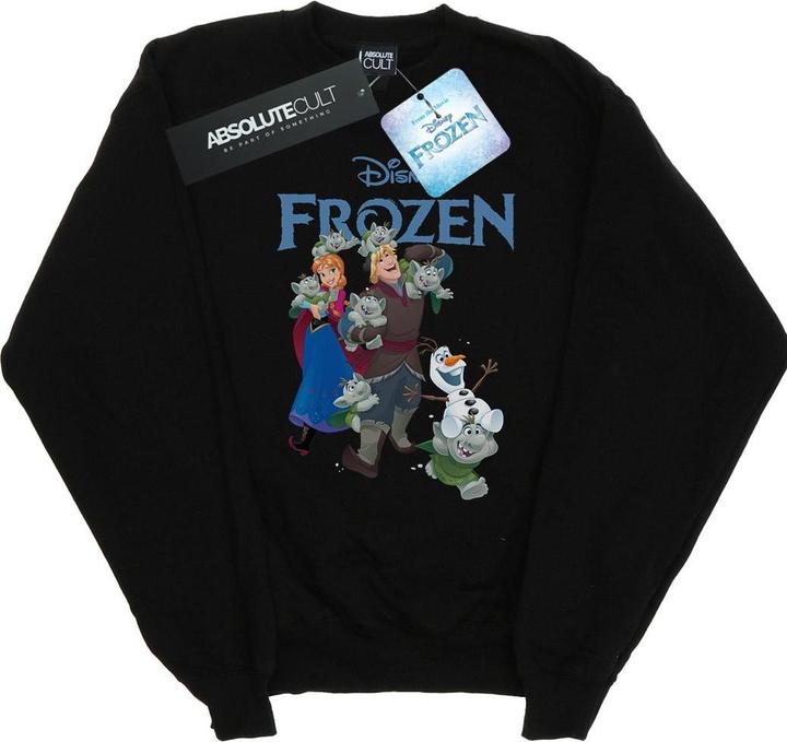 Actual product image Disney Boys Frozen Happy Trolls Sweatshirt (140, 146)