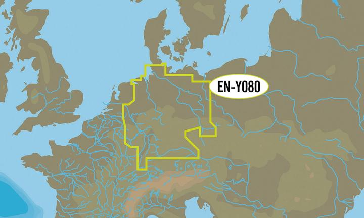 Produktbild C-Map by Jeppesen Wide: EN-Y080 Deutschland Binnenland