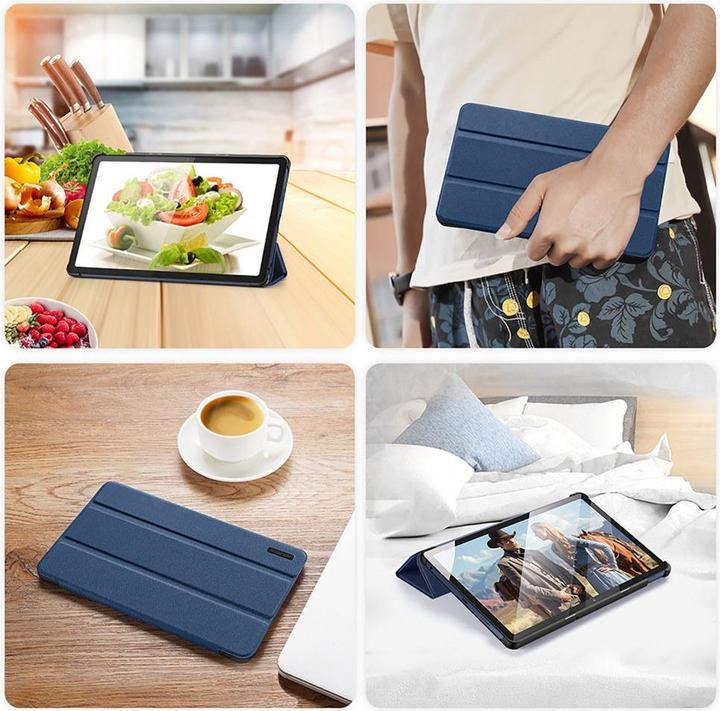 Image du produit Dux Ducis Étui de nuit intelligent Domo pour tablette Lenovo Tab M10 10,6" - bleu (Lenovo Tab M10)