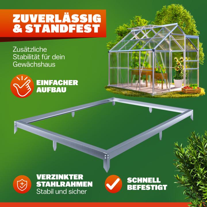 Actual product image Gardebruk Stahlfundament