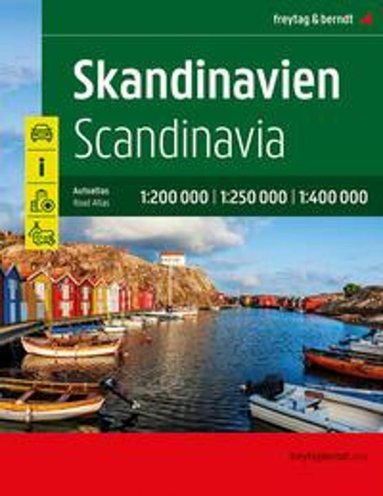 Produktbild Skandinavien, Autoatlas 1:200.000 - 1:400.000, freytag & berndt