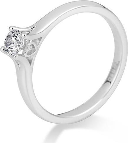 Immagine prodotto Breuning 4 griffe incastonate fino a 0,30 ct. (53, Oro 750/18 K)