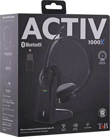 Produktbild T'nB TNB Activ 1000X Professional Headset (26 h, Kabellos)
