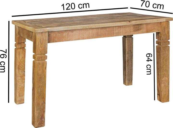 Actual product image Wohnling Rustica (70 x 120 x 76 cm)