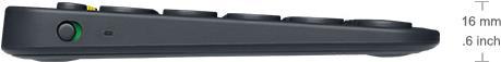 Actual product image Logitech K380 Multi-Device Bluetooth (920-007582), Pilka (Eng. Int., Wireless)