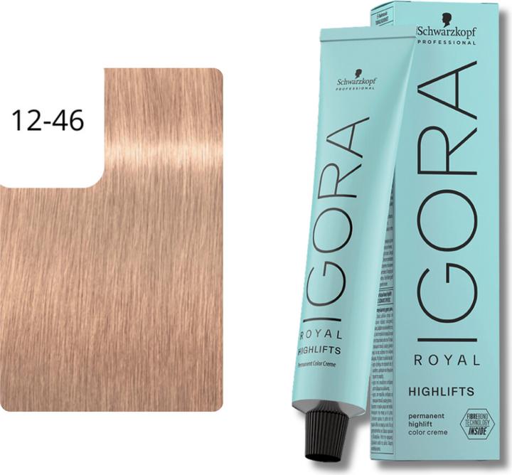 Image du produit Schwarzkopf Professional Couleur de cheveux Igora Royal Highlifts (12-46 spécial chocolat blond beige blond spécial)