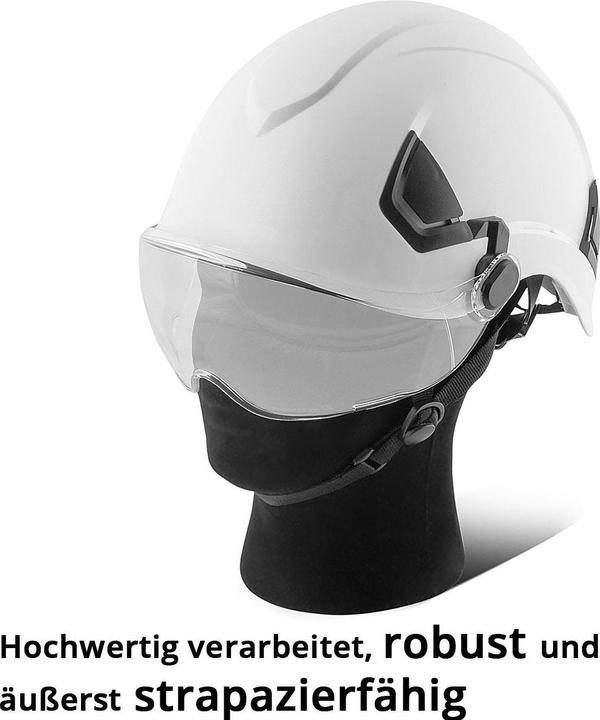 Produktbild Stahlwerk Schutzhelm SVH-100 ST mit Visier EN397 EN166 Forsthelm (53 - 64 cm)