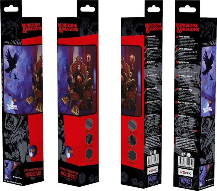 Actual product image Konix Dungeons + Dragons Mouse Pad (S)