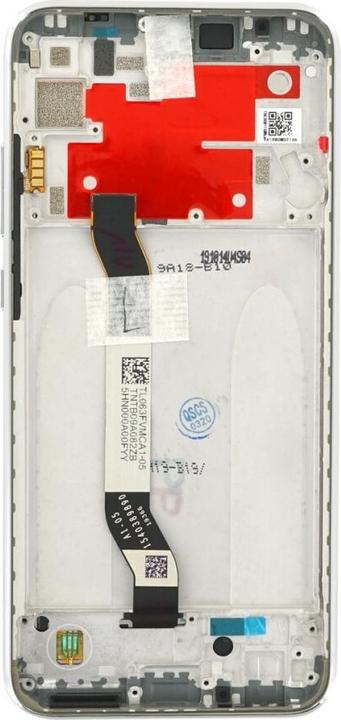 Actual product image Xiaomi Display unit + frame Redmi Note 8T white 5600020C3X00 (Display, Xiaomi Redmi Note 8T)