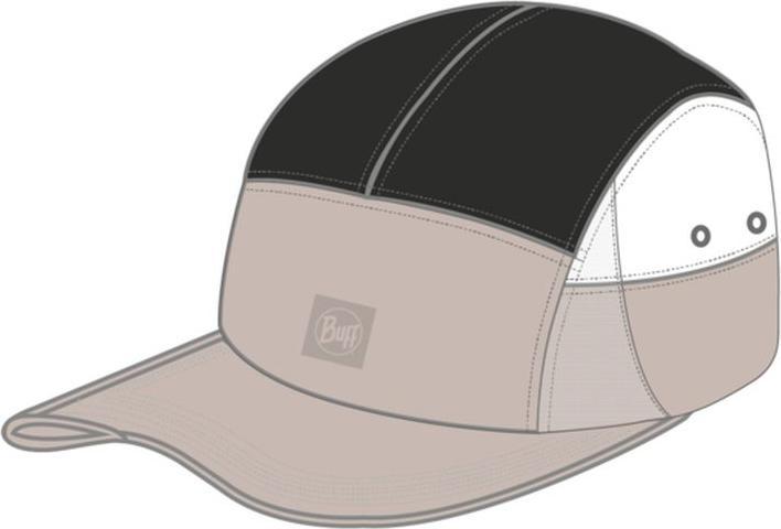 Buff 5 Panel Go Cap Domus Grey