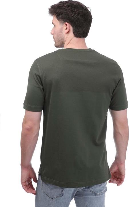 Actual product image Mercery Mens Lacer Split Micro Stitch T-Shirt (S)