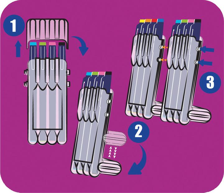 Produktbild Pilot FriXion Fineliner Set2Go x4 Standard (Mehrfarbig, 4 x)