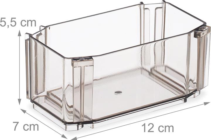 Image du produit Relaxdays Système de rangement de tiroirs (12 x 7 x 5,5 cm)
