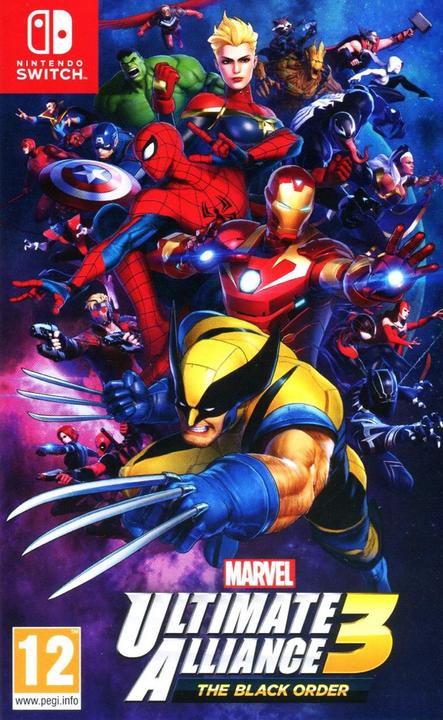 Actual product image Nintendo Marvel Ultimate Alliance 3: The Black Order (Switch, DE)