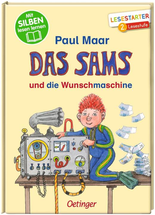 Actual product image Das Sams und die Wunschmaschine (German, Paul Maar, 2022)