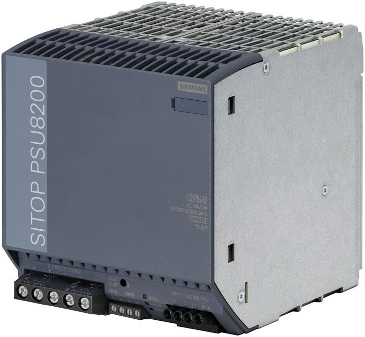 Produktbild Siemens Stromversorgung 6EP3437-8SB00-0AY0 SITOP PSU8200, 3-phasig DC 24 V/40 A