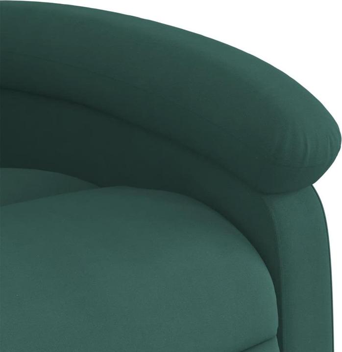 Actual product image VidaXL Massage chair with stand-up aid velvet