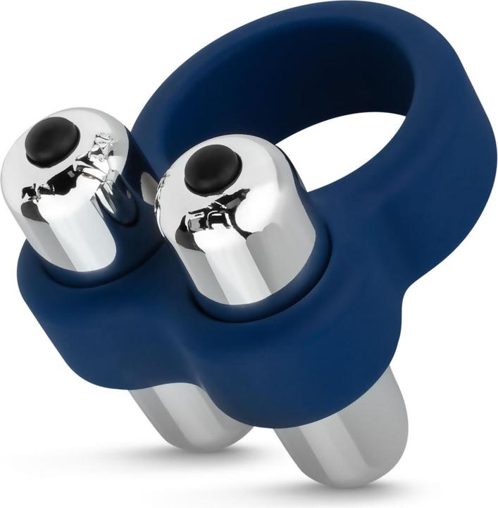 Easytoys Vibrierender Penisring Blau (4 cm)
