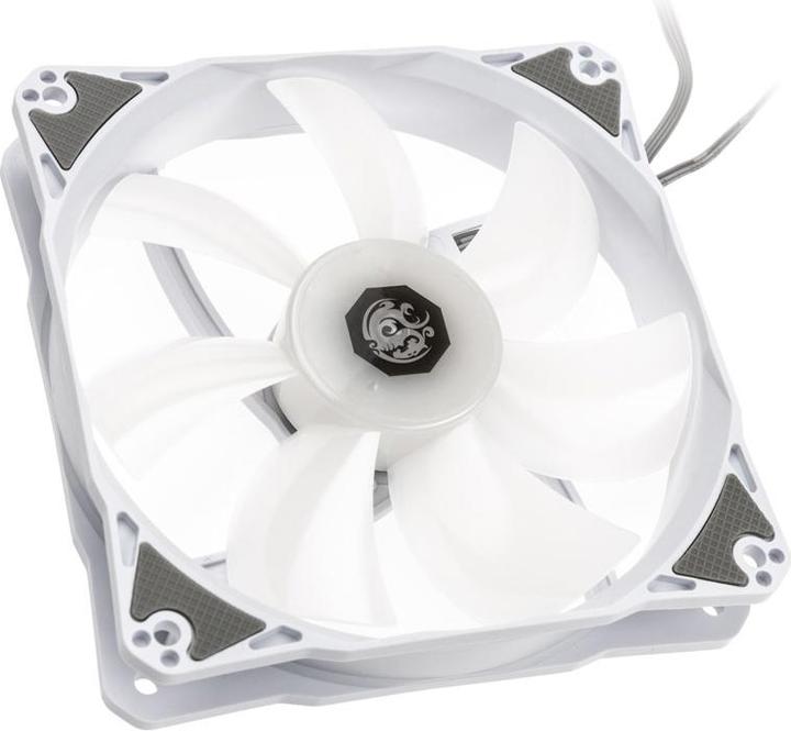 Immagine prodotto Bitspower Ventola Notos RGB PWM, 120 mm - bianca, confezione da 5 pezzi (120 mm, 5 x)