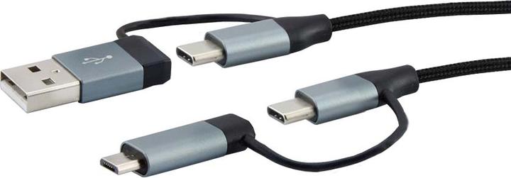 Actual product image E+P CCK 549 USB connection cable 4in1 1.5m (1 m, USB 2.0)