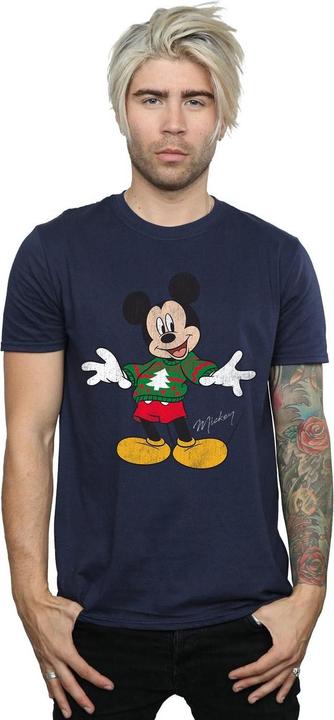 Immagine prodotto Disney Mickey Mouse Christmas Jumper Maglietta Uomo (XXL)