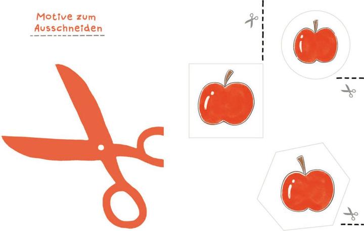 Immagine prodotto Scuoti il melo - il libro da ritagliare. Taglia, incolla e colora per bambini dai 3 anni in su.