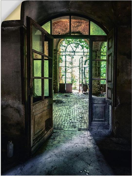 Produktbild Artland Lost Place - alte Tür Fenster U4CF (45 x 60 cm)