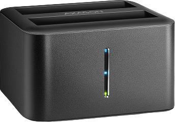 Immagine prodotto Axagon ADSA-D25 unità di archiviazione docking station USB 3.2 Gen 1 (3.1 Gen 1) Tipo micro-B Nero (2.5")