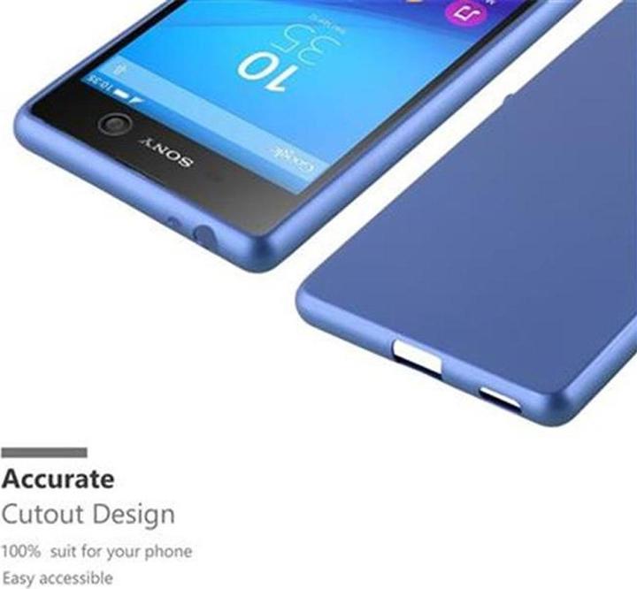 Image du produit Cadorabo Couverture métallique mate TPU (Sony Xperia M5)