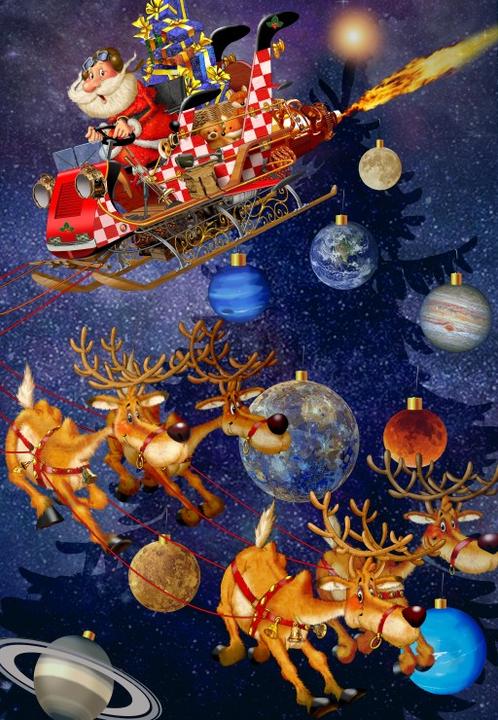 Actual product image Bluebird Santa Claus is arriving! (1000 pieces)