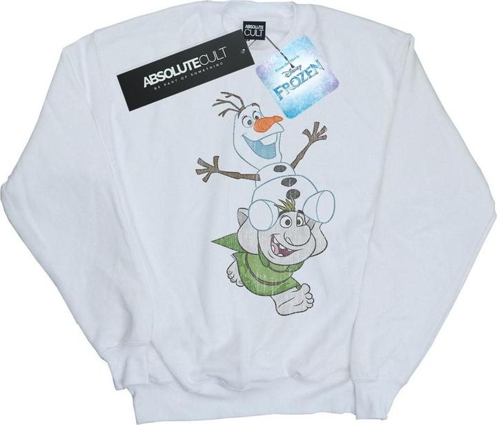 Image du produit Disney - Sweat FROZEN OLAF AND TROLL - Fille (140, 146)